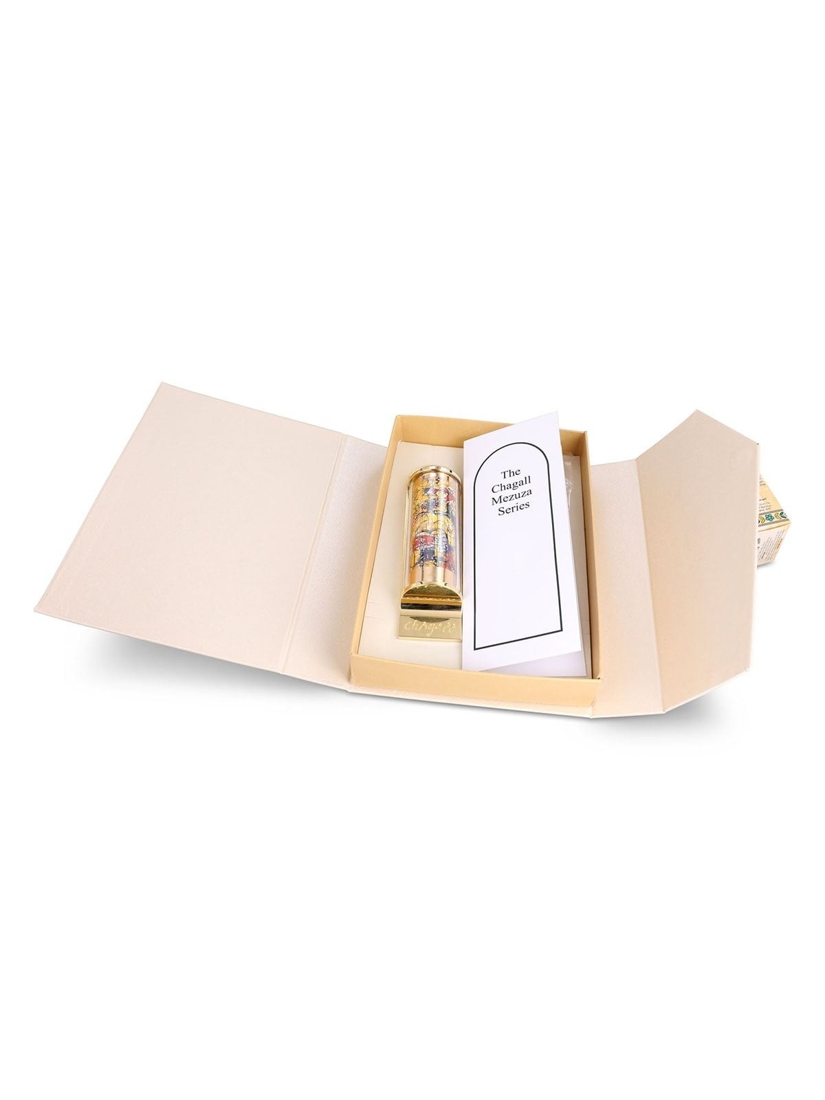 Limited Edition Marc Chagall Mezuzah - 12 Tribes Hadassah Windows - Le