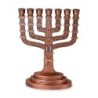 Seven Branch Menorah - 12 Tribes of Israel (Variety of Colors)