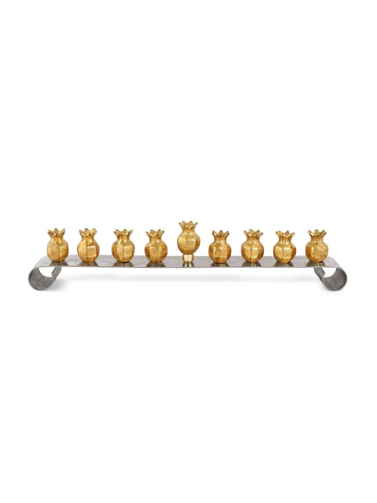 Y. Karshi Designer Pomegranate Hanukkah Menorah