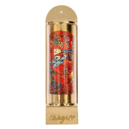 Marc Chagall 12 Tribes Mezuzah - Zebulun (Limited Edition)