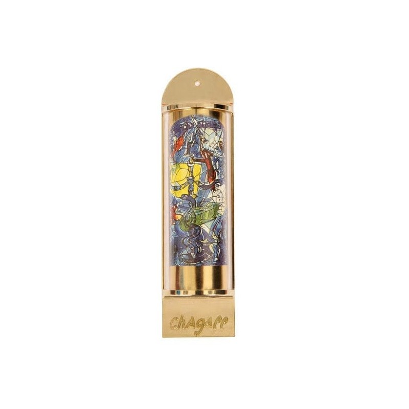 Marc Chagall 12 Tribes Mezuzah - Dan (Limited Edition)