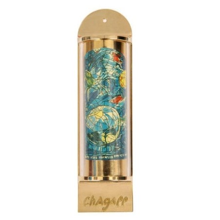 Marc Chagall 12 Tribes Mezuzah - Simeon (Limited Edition)
