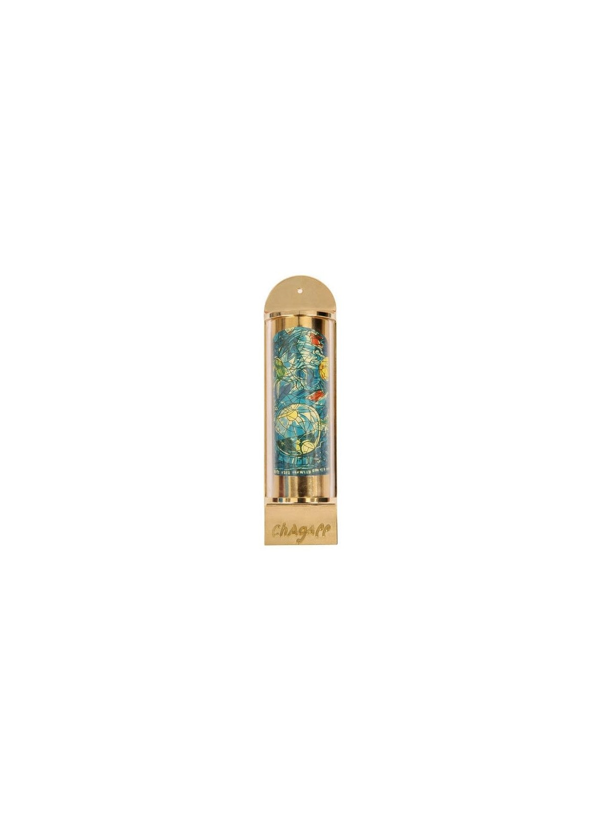 Marc Chagall 12 Tribes Mezuzah - Simeon (Limited Edition)