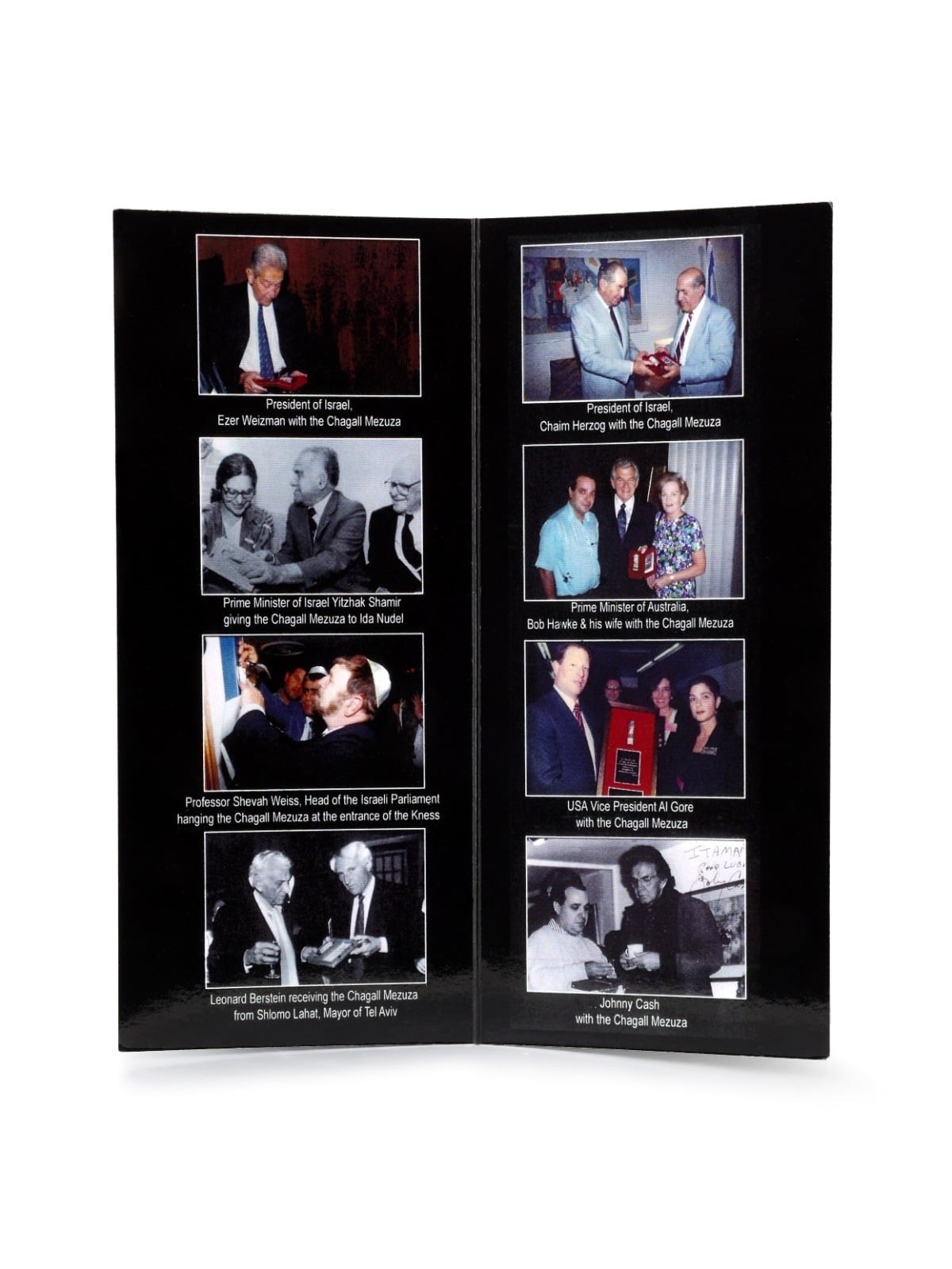 Marc Chagall 12 Tribes Mezuzah - Gad (Limited Edition)