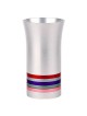 Anodized Aluminum 5 Disc Kiddush Cup - Variety of Colors. Agayof Desig
