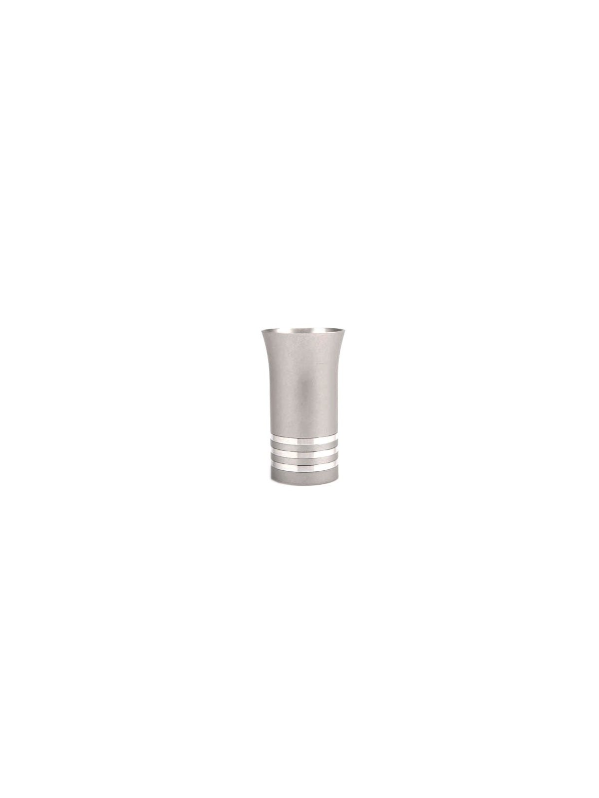 Anodized Aluminum 5 Disc Kiddush Cup - Variety of Colors. Agayof Desig