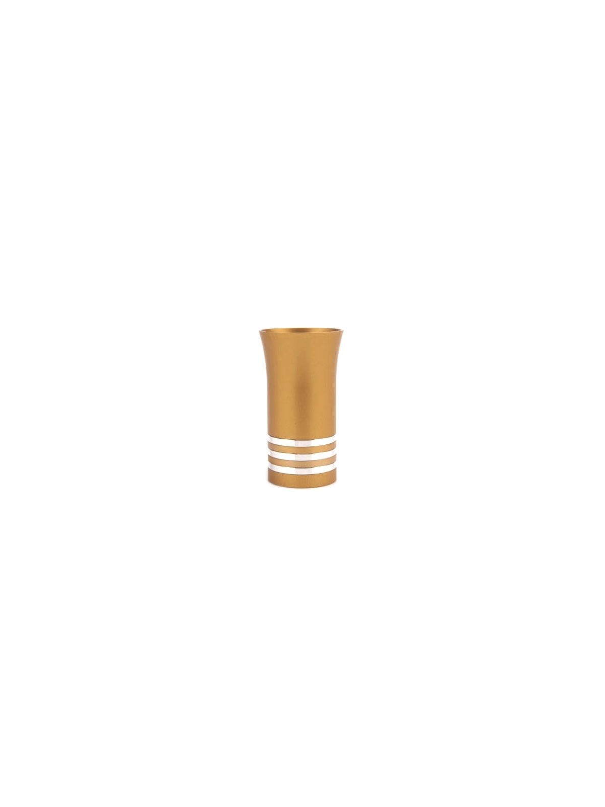Anodized Aluminum 5 Disc Kiddush Cup - Variety of Colors. Agayof Desig