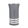 Anodized Aluminum 5 Disc Kiddush Cup - Variety of Colors. Agayof Desig