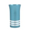 Anodized Aluminum 5 Disc Kiddush Cup - Variety of Colors. Agayof Desig