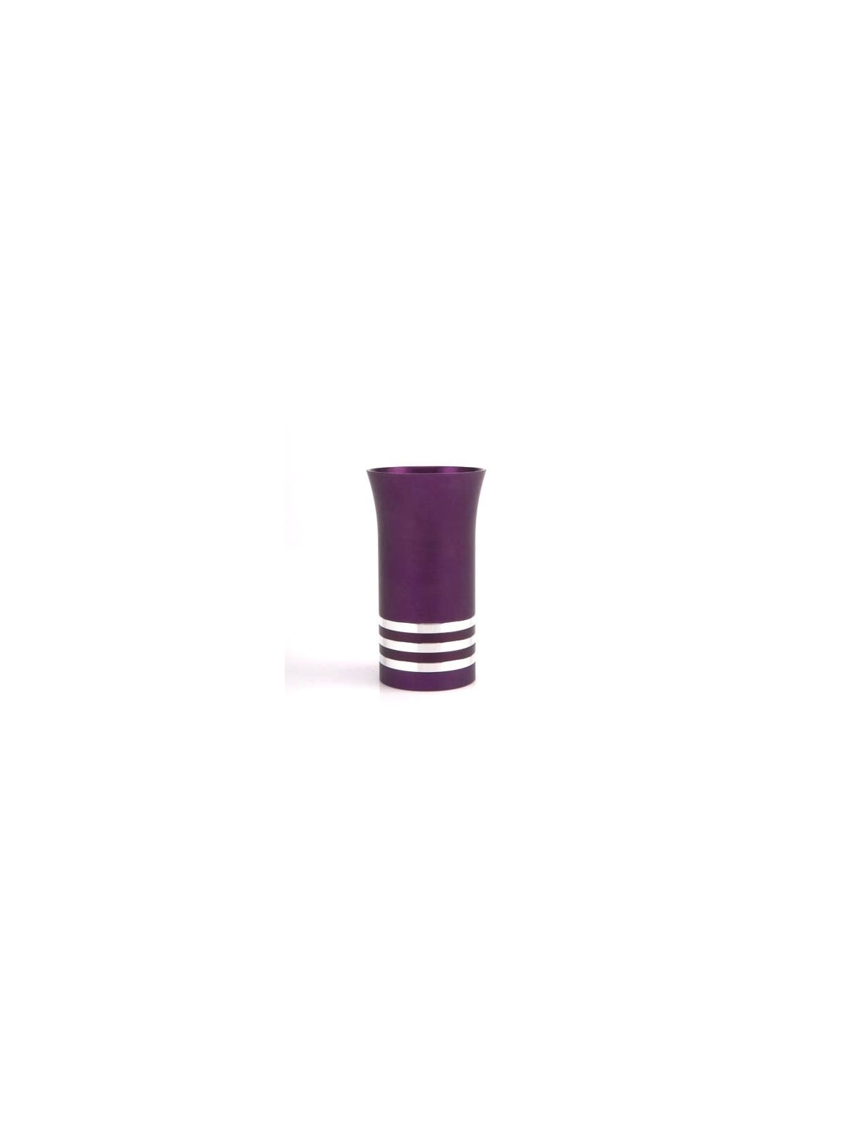 Anodized Aluminum 5 Disc Kiddush Cup - Variety of Colors. Agayof Desig