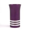 Anodized Aluminum 5 Disc Kiddush Cup - Variety of Colors. Agayof Desig