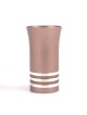 Anodized Aluminum 5 Disc Kiddush Cup - Variety of Colors. Agayof Desig