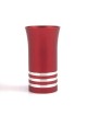 Anodized Aluminum 5 Disc Kiddush Cup - Variety of Colors. Agayof Desig