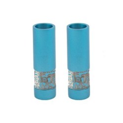 Yair Emanuel Small Shabbat Candlesticks Silver Jerus... | Candlesticks