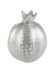 Decorative Aluminum Pomegranate - Silver