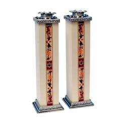 Ester Shahaf Star of David Wood and Pewte... | Jewish Gift from Israel