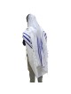 Talitnia Acrylic Tallit - Blue and Gold