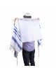 Talitnia Acrylic Tallit - Blue and Gold