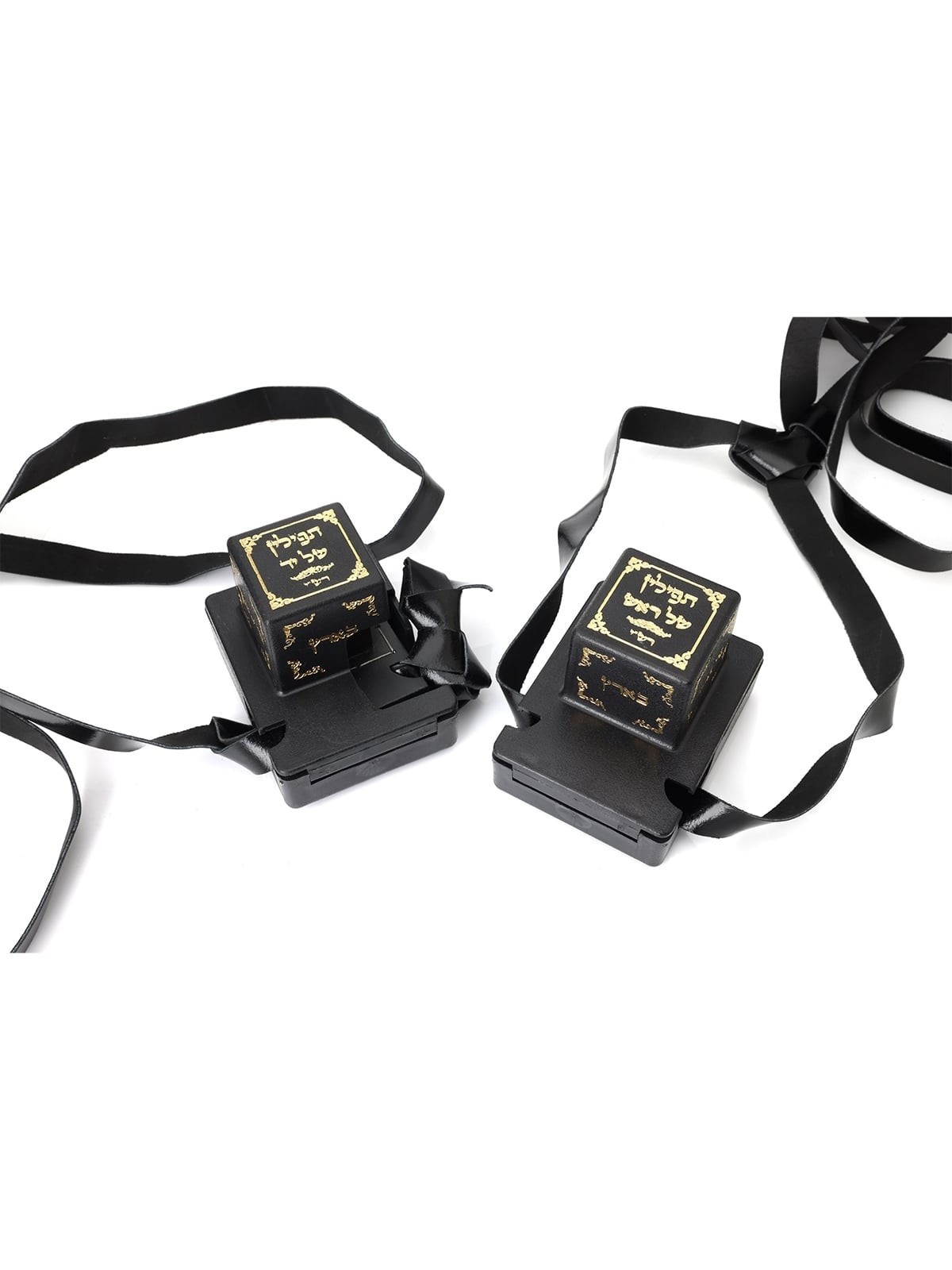 Pair of Tefillin Gassot - Ox-Neck Skin - Ashkenazi Ktav Ari Version