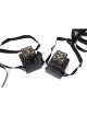 Pair of Tefillin Gassot - Ox-Neck Skin - Ashkenazi Ktav Ari Version