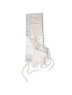 Talitnia Traditional Pure Wool White and Silver Stripes Tallit (Prayer