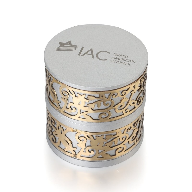 Personalized Travel Shabbat Candle Holders from Yair Emanuel