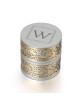 Personalized Travel Shabbat Candle Holders from Yair Emanuel