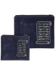 Faux Leather Tallit and Tefillin Bag Set With Priestly Blessing
