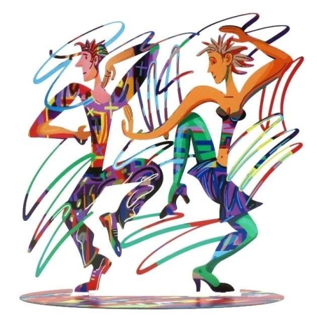 David Gerstein Signed Sculpture - Twisters