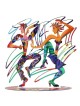 David Gerstein Signed Sculpture - Twisters