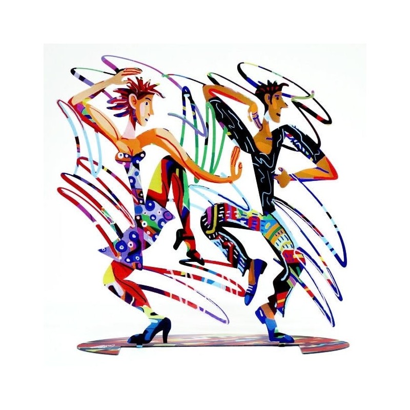 David Gerstein Signed Sculpture - Twisters