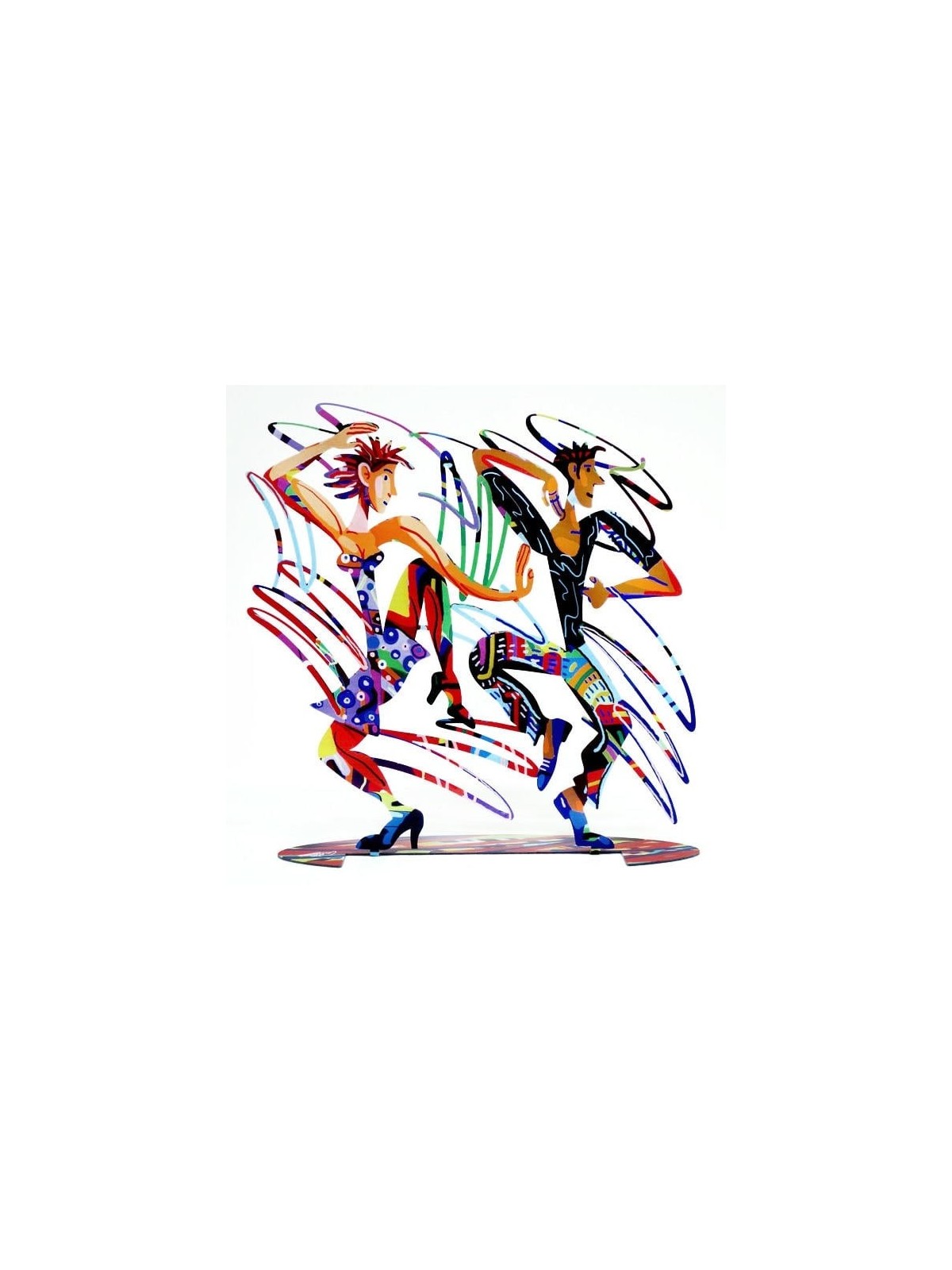 David Gerstein Signed Sculpture - Twisters