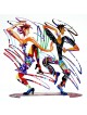 David Gerstein Signed Sculpture - Twisters