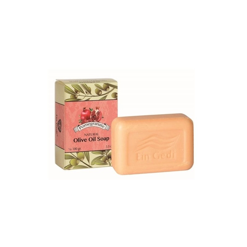 Ein Gedi Natural Pomegranate & Olive Oil Soap