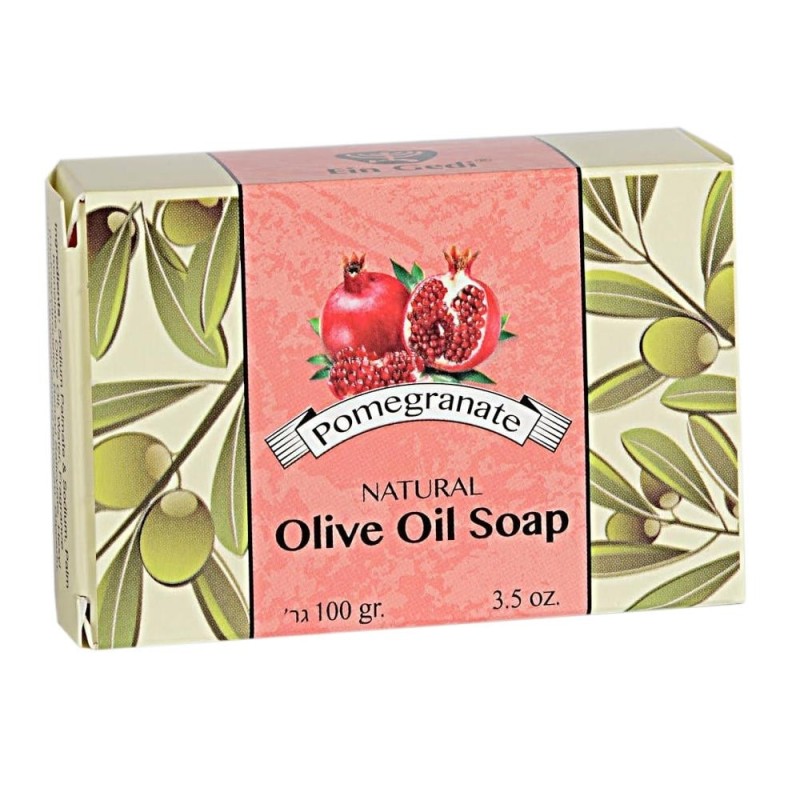 Ein Gedi Natural Pomegranate & Olive Oil Soap
