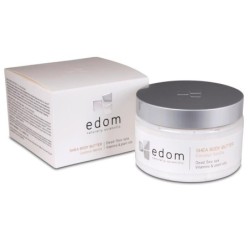 Edom Shea Body Butter and Softening Salt Body Scrub (Coconut Vanilla)