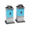 Ester Shahaf Hamsa Flower Candlesticks | Jewish Gift from Israel