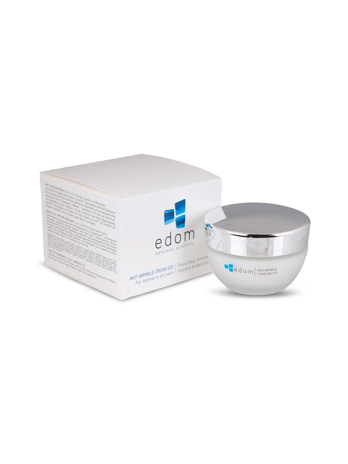 Edom Dead Sea Mineral Anti Wrinkle Cream Q10 (for normal to dry skin)