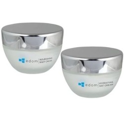 Edom Nourishing Dead Sea Night Cream and Hydrating Day Cream (for norm