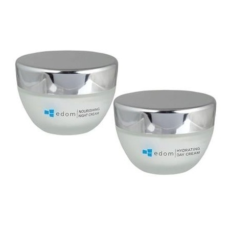 Edom Nourishing Dead Sea Night Cream and Hydrating Day Cream (for norm
