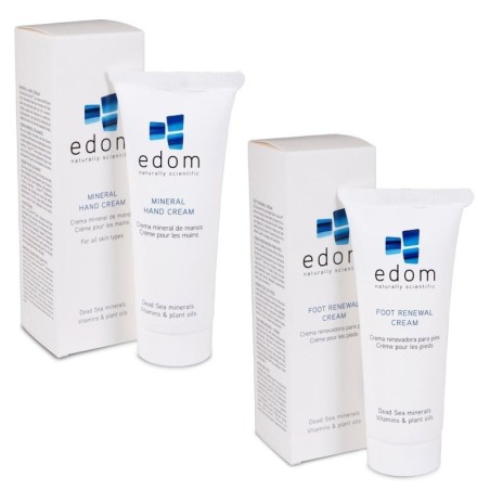 Edom Dead Sea Mineral Hand Cream and Foot Renewal Cream
