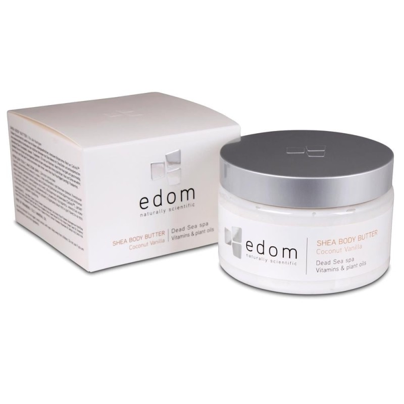 Edom Dead Sea Shea Body Butter - Coconut Vanilla