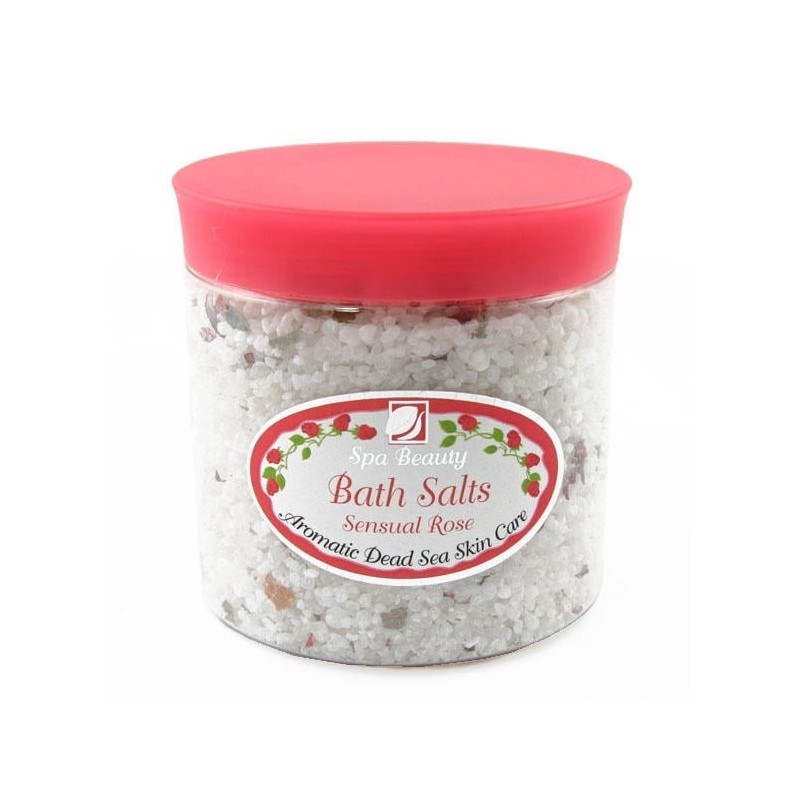 Aromatic Dead Sea Bath Salt. Sensual Rose