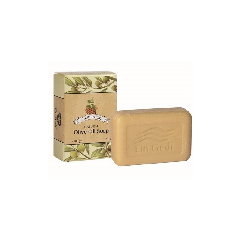 Ein Gedi Natural Cinnamon & Olive Oil Soap