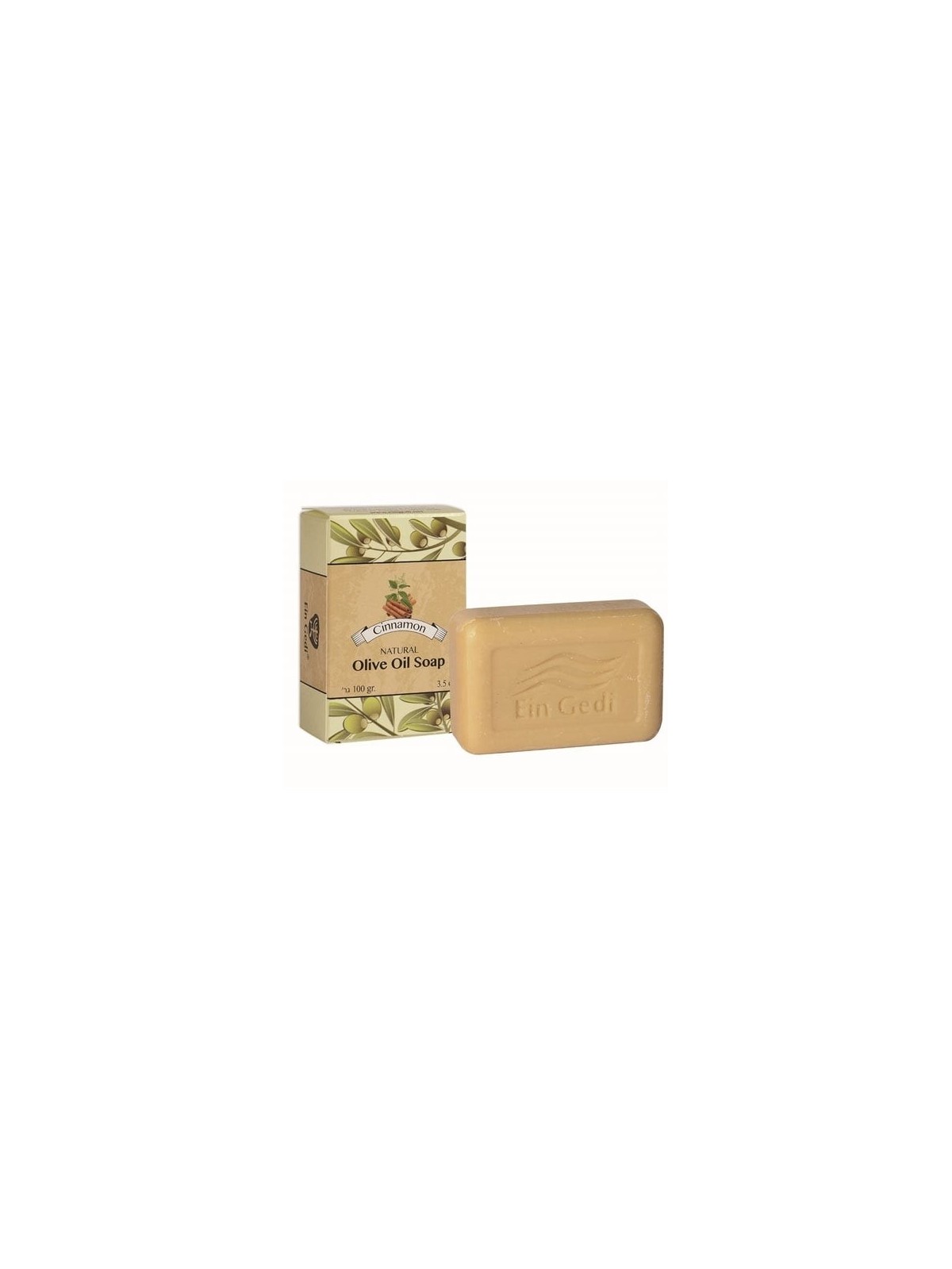 Ein Gedi Natural Cinnamon & Olive Oil Soap