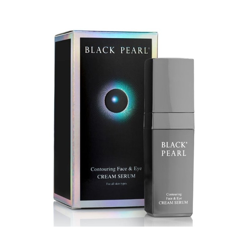 Sea of Spa Black Pearl Line Contouring Face & Eye Cream Serum - For Im