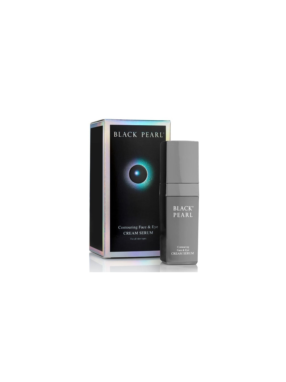 Sea of Spa Black Pearl Line Contouring Face & Eye Cream Serum - For Im