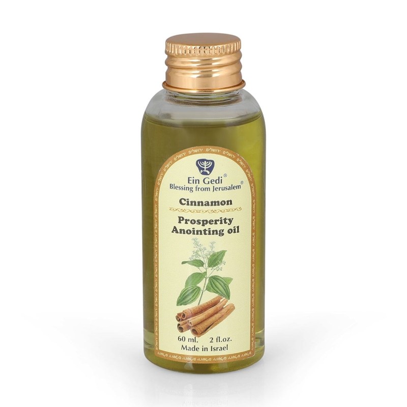 Ein Gedi 'Prosperity' Cinnamon Anointing Oil 50 ml / 1.7 fl.oz.