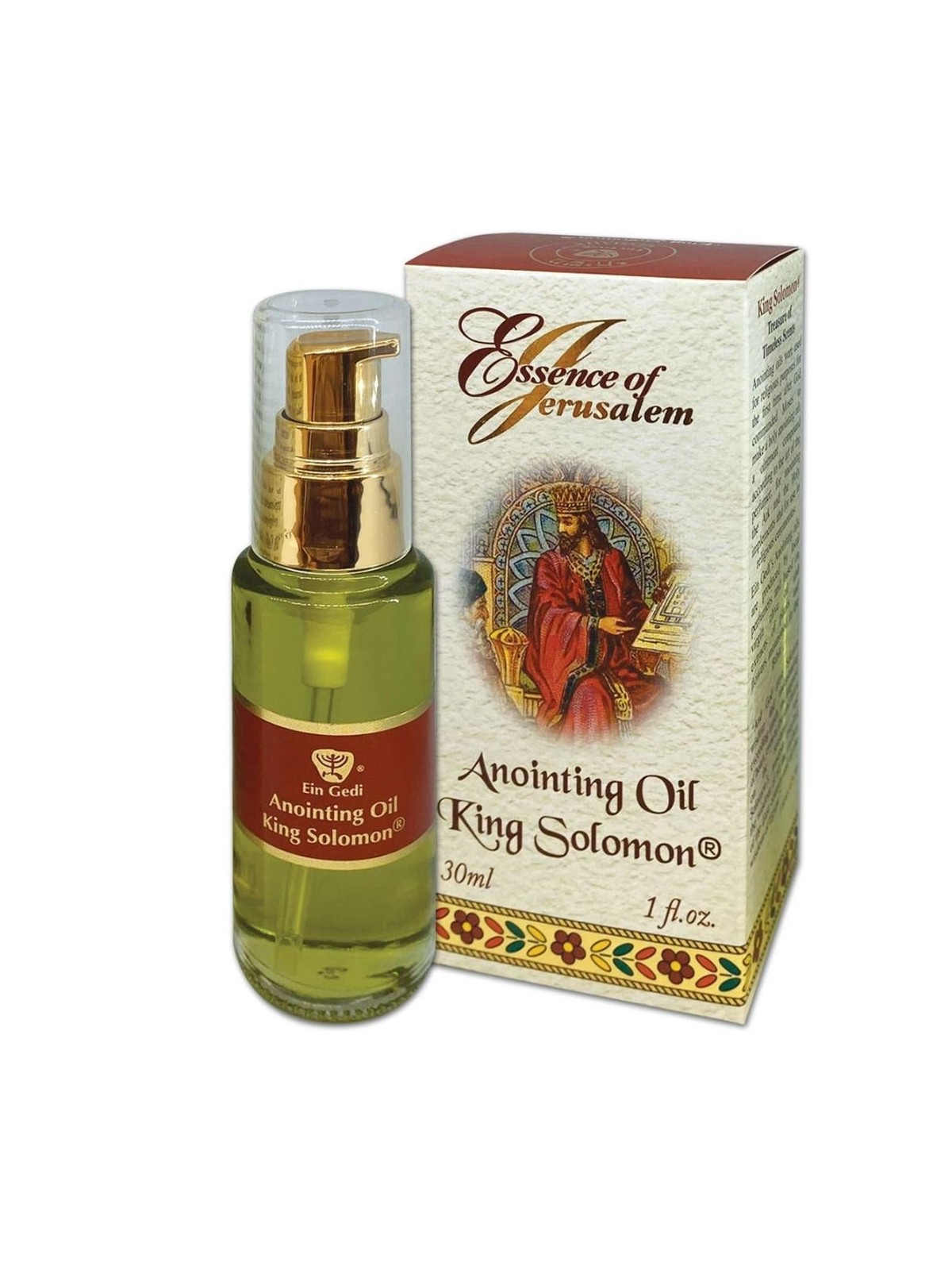 Ein Gedi Essence of Jerusalem 'King Solomon' Anointing Oil