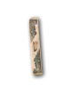 Art in Clay Handmade Pomegranate Ceramic Mezuzah with 24K Gold